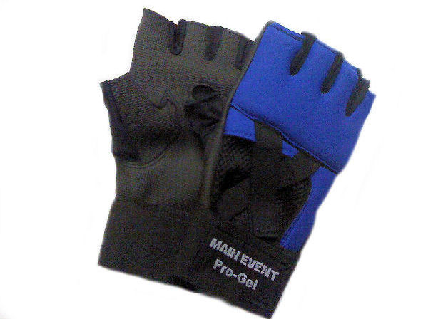 Main Event Pro - Gel Glove Wraps - Blue